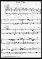 télécharger la partition d'accordéon Takie Five (Piano) au format PDF