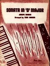 télécharger la partition d'accordéon Sonata in D Major au format PDF
