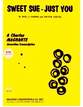 télécharger la partition d'accordéon Sweet sue-just you au format PDF