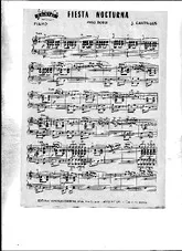 télécharger la partition d'accordéon Fiesta nocturna (orchestration) au format PDF