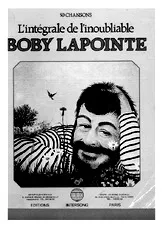 télécharger la partition d'accordéon 50 Chansons L'intégrale de l'inoubliable Boby Lapointe au format PDF