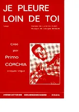 télécharger la partition d'accordéon Je pleure loin de toi au format PDF