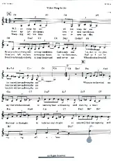 télécharger la partition d'accordéon Willow weep for me au format PDF