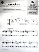 télécharger la partition d'accordéon MUSIQUE Partition Borsalino Bolling Pianorama au format PDF