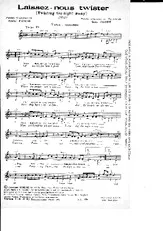 télécharger la partition d'accordéon Laissez-nous twister ( Twisting the night away) au format PDF