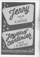 télécharger la partition d'accordéon Jenny + Joyeux cantinier au format PDF