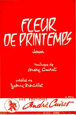 télécharger la partition d'accordéon Fleur de printemps (Orchestration) au format PDF