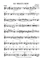 télécharger la partition d'accordéon SO WHAT'S NEW Peggy Lee au format PDF