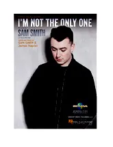 télécharger la partition d'accordéon I'm not the only one au format PDF