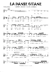 télécharger la partition d'accordéon La danse gitane au format PDF