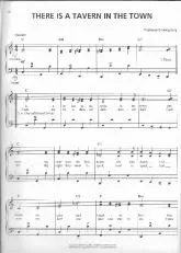 télécharger la partition d'accordéon There is a tavern in the town (The Drunkard song) au format PDF