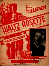 télécharger la partition d'accordéon Waltz Rosette au format PDF