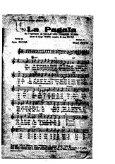 télécharger la partition d'accordéon LA PAGAIA (De l'Opérette : Les femmes nues) au format PDF