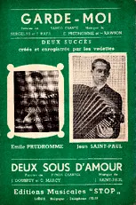 télécharger la partition d'accordéon Garde-moi au format PDF