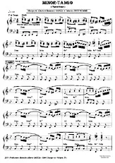 télécharger la partition d'accordéon Minor tango au format PDF
