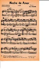 télécharger la partition d'accordéon Noche de Amor au format PDF