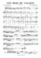 télécharger la partition d'accordéon Les rois du saloon (Square dance) au format PDF