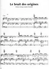 télécharger la partition d'accordéon Le bruit des origines (Chant : Okoumé) au format PDF
