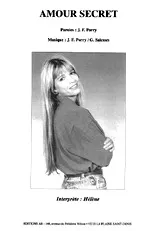 télécharger la partition d'accordéon Amour secret au format PDF