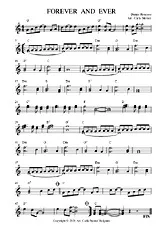 télécharger la partition d'accordéon FOREVER AND EVER  ARR. CARLA STEINER au format PDF