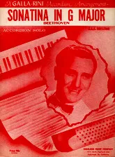 télécharger la partition d'accordéon Sonatina in G Major au format PDF