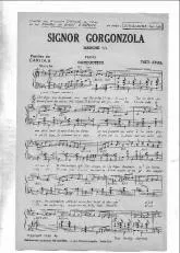 télécharger la partition d'accordéon Signor Gorgozola (orchestration) au format PDF
