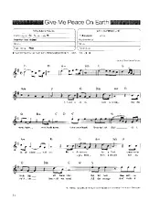 télécharger la partition d'accordéon Give Me Peace On Earth  au format PDF