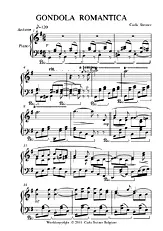 télécharger la partition d'accordéon GONDOLA ROMANTICA  au format PDF