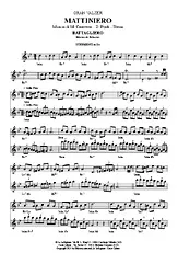 télécharger la partition d'accordéon Battagliero - Mattiniero (Mix valzer) au format PDF