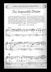 télécharger la partition d'accordéon The impossible dream au format PDF