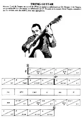 télécharger la partition d'accordéon Swing Guitar au format PDF