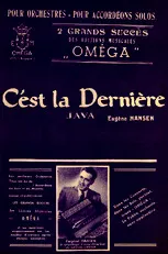 télécharger la partition d'accordéon C'est la dernière (Orchestration) au format PDF