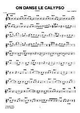 télécharger la partition d'accordéon On danse le calypso au format PDF