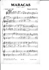 télécharger la partition d'accordéon Maracas (autre version) au format PDF