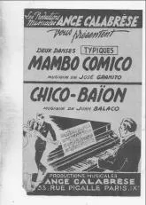 télécharger la partition d'accordéon Mambo comico (orchestration) au format PDF