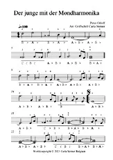 télécharger la partition d'accordéon Der Junge mit der Mondharmonika au format PDF