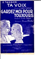 télécharger la partition d'accordéon Gardez-moi pour toujours  (orchestration) au format PDF