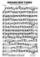 télécharger la partition d'accordéon ROSARIO MON TANGO au format PDF