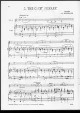 télécharger la partition d'accordéon The Gipsy fiddler au format PDF