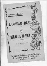 télécharger la partition d'accordéon L'oiseau bleu (orchestration) au format PDF