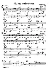 télécharger la partition d'accordéon  Fly Me To the Moon / Med. Swing / Chant : Frank Sinatra au format PDF