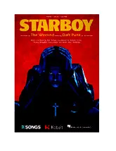 télécharger la partition d'accordéon Starboy au format PDF