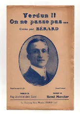 télécharger la partition d'accordéon VERDUN ! ON NE PASSE PAS au format PDF
