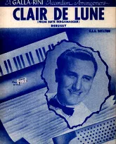 télécharger la partition d'accordéon Clair de Lune au format PDF