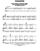 télécharger la partition d'accordéon Black Sabbath - Paranoïd au format PDF
