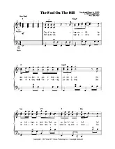 télécharger la partition d'accordéon The fool on the hill au format PDF