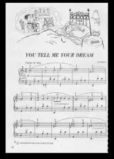 télécharger la partition d'accordéon You tell me your dream au format PDF