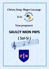 télécharger la partition d'accordéon Saulcy Mon Pays au format PDF