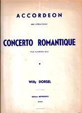 télécharger la partition d'accordéon CONCERTO ROMANTIQUE au format PDF