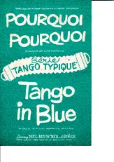 télécharger la partition d'accordéon Tango in blue au format PDF